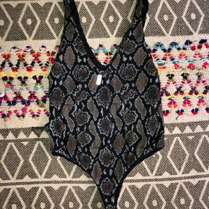 Indah black reversible onepiece bikini